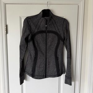 Lululemon Herringbone Gray Define Jacket